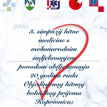 3. Simpozij hitne medicine s međunarodnim sudjelovanjem, Koprinica